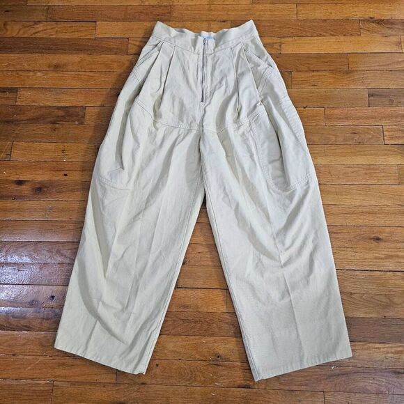 Rachel Comey Denim - Rachel Comey Baggy Jeans Size 0 High Rise Yellow Tapered